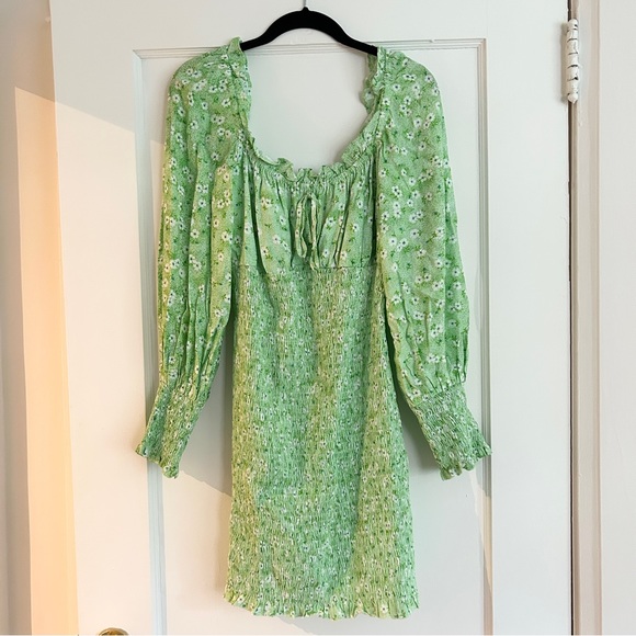 Faithfull the Brand Cosima Mini Dress in Merci Floral Print - Picture 1 of 10